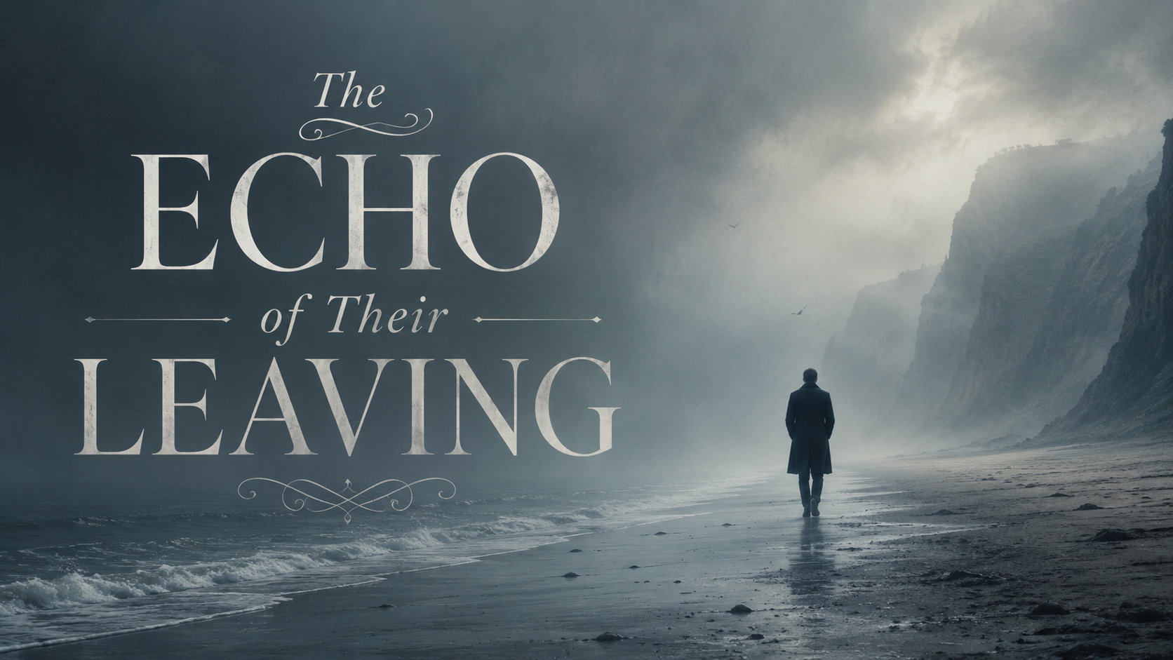 the echo of their leaving