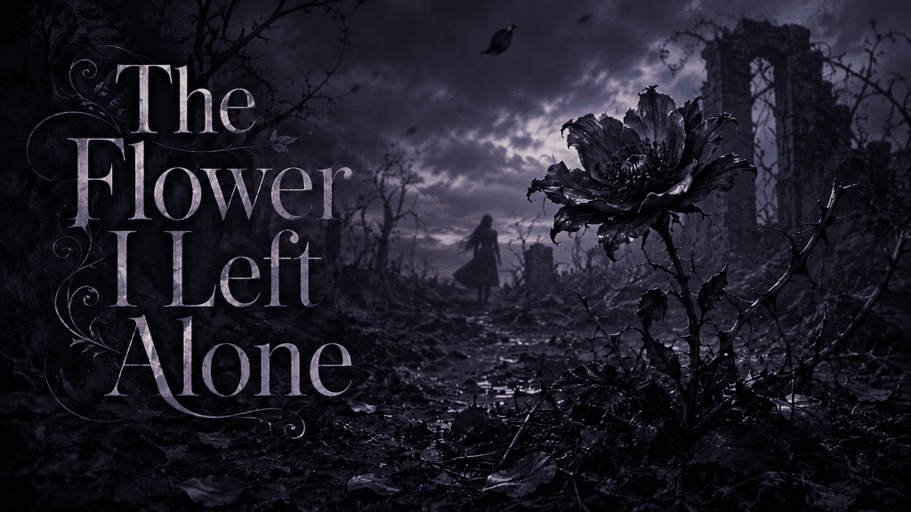 the flower i left alone leaving someone you still love