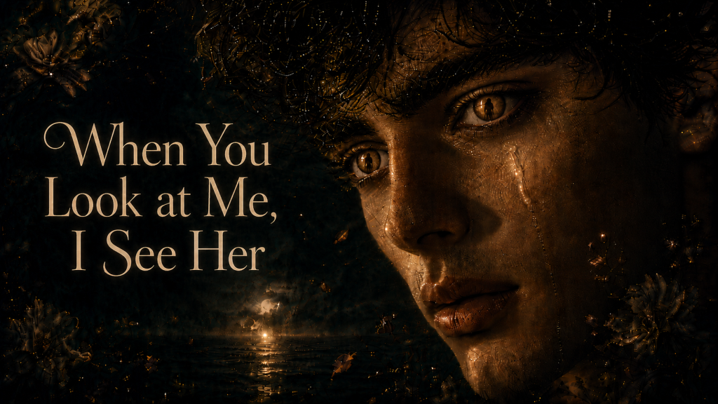when you look at me, i see her second to a ghost