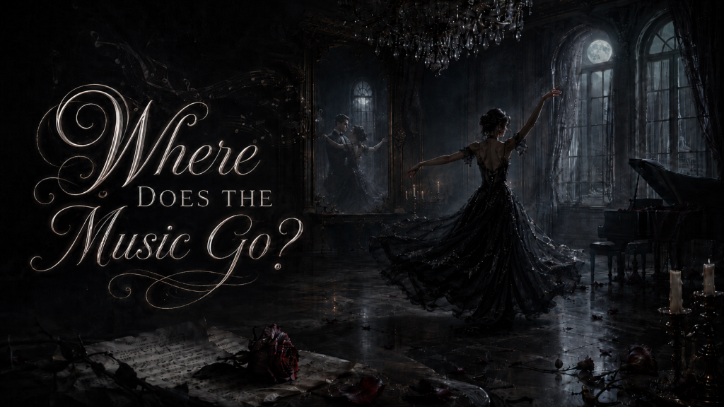 where does the music go