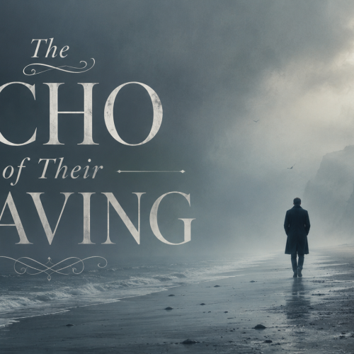 the echo of their leaving